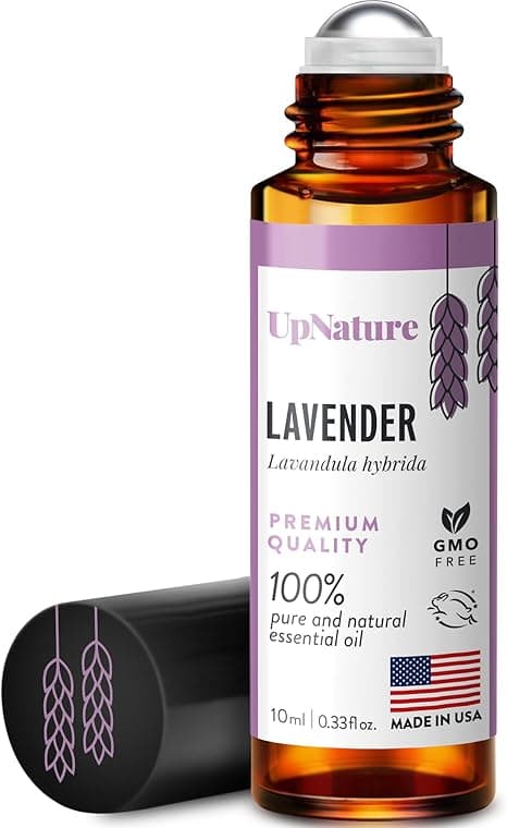 UpNature Lavender Essential Oil Roll On - Calming Essential Oils for Sleep, Stress Relief, & Relaxation - Pure Lavender Essential Oils for Skin & Hair Growth - No Diffuser Needed! on Amazon.ae - Price Tracker