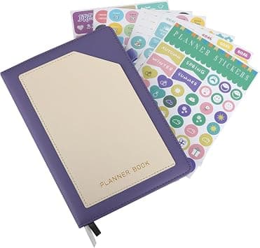 Baytion Weekly Planner, Undated 2026 Planner Weekly & Monthly Planner A5 Planner for Time Management, Goal Tracking, Habit Tracking, To-do List for Students Professionals Includes 6 Stickers (Purple) - Best Deal Finder