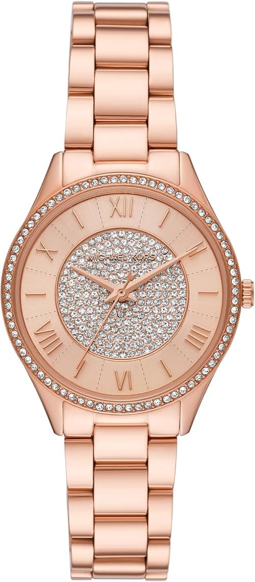 Michael Kors Lauryn Three-Hand Rose Gold-Tone Stainless Steel Women's Watch (Model: MK4736) on Amazon.ae - Price Tracker