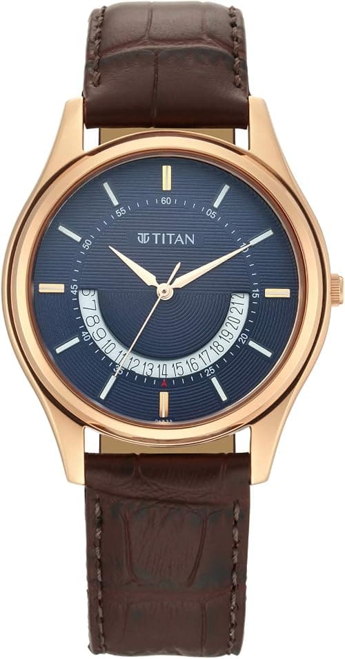 Titan Karishma Analog Round Watch for Men's على Amazon.ae - متتبع الأسعار