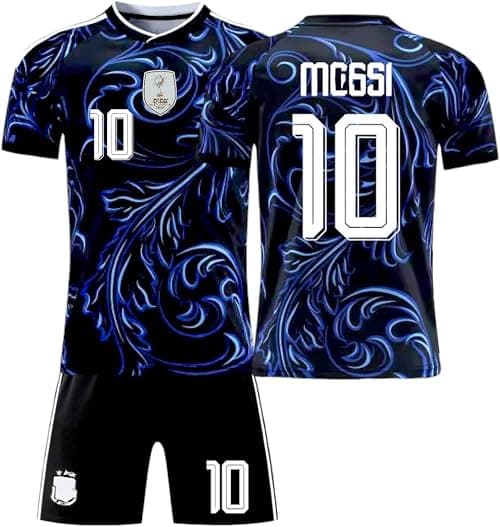 New 2026 Argentina Away jersey, Fan Football argentina Style W/C 2026 Soccer Jersey M’esi No.10 kit with Shorts, Kids and Youth Size, on Amazon.ae - Price Tracker