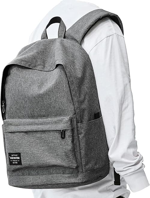 coowoz School Bag Lightweight Casual Daypack College Laptop Backpack for Men Women Water Resistant on Amazon - Best Deal Finder