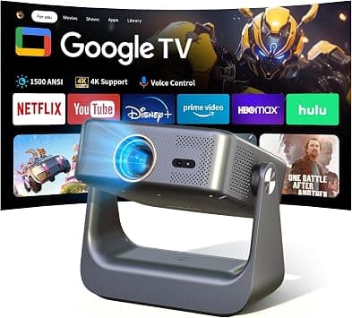 Projector [Official GTV/1500 ANSI/4K Supported] with WiFi 6 & Bluetooth, Native 1080P NF-Licensed, Outdoor & Home Theater Movie Projector with Auto Focus & Keystone WTONISY Z9 (L5-Z9) - Amazon.ae Price Tracker