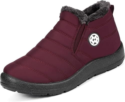 Gaatpot Women's Winter Boots Waterproof Warm Lined Snow Boots Winter Shoes Winter Short Shaft Boots Shoes on Amazon.ae - Price Tracker