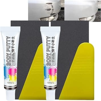 Car Paint Scratch Repair, 2 Pcs Touch Up Paint for Cars Scratch, White Car Body Filler Repair Kit, Quick Dry & Easy Solution to Repair Minor Automotive Scratches, Cars Exterior Paints, White on Amazon.ae - Price Tracker