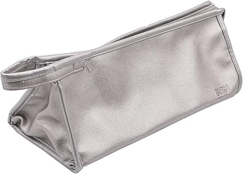 Alnicov PU Leather Travel Case Carrying Case Universal Storage Bag for Dyson Supersonic Hair Dryer Hair Straightener and Accessories(Silver) on Amazon.ae - Price Tracker