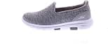 Skechers Girl's Go Walk 4-Kindle Low-Top Sneakers, Grey - Best Deal Finder