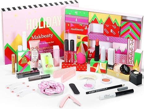 Holiday style cosmetics set, makeup tool gift box,Complete Makeup Surprise Gift, Beauty Kit Cosmetics for Beginners Essential for Eyes/Face/Lips 20 pieces on Amazon.ae - Price Tracker