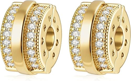 DALARAN Stopper Beads for Bracelets 925 Sterling Silver Clip Spacer Charm Bracelet Stoppers on Amazon.ae - Price Tracker