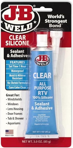 J-B Weld 31310 All-Purpose RTV Silicone Sealant and Adhesive - 3 oz. - Clear - Amazon.ae Price Tracker