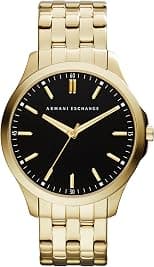 Armani Exchange Men's Stainless Steel Three Hand Dress Watch - Best Deal Finder