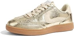 LUCKY STEP Women's Retro Trainers, Fashionable Classic Casual Shoes, Non-Slip Comfortable Skate Shoes for Walking - Best Deal Finder