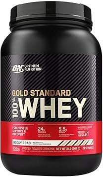 Optimum Nutrition Gold Standard 100% Whey Protein Isolate Powder, Rocky Road, 2 Lb, 28 Servings - Amazon.ae Price Tracker