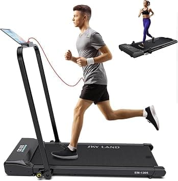 SKY LAND Under Desk Walking Pad Treadmill with LED Display, EM-WALKHANDLE on Amazon - Best Deal Finder
