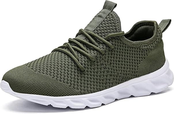 Men's Trainers, Walking Shoes, Breathable Road Running Shoes, Lightweight Leisure Sports Shoes for Halls, Outdoor, Jogging, Workout, Fitness, Tennis Shoes, Fashion on Amazon.ae - Price Tracker