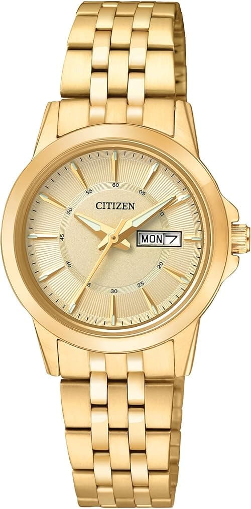 Citizen Women's Quartz Watch Analogue Display Quartz Stainless Steel on Amazon.ae - Price Tracker
