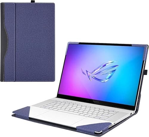 Gruattreay Cover Case Compatible with ASUS ROG Zephyrus G14 2026 GU405 14-inch Laptop PU Leather Detachable Notebook Sleeve Computer Bag Protective (Dark Blue) على Amazon.ae - متتبع الأسعار