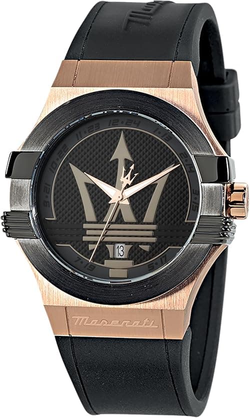 Maserati Men's R8851108002 Potenza Analog Display Analog Quartz Black Watch on Amazon.ae - Price Tracker