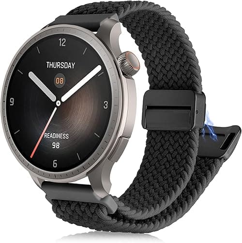 Watch Band Compatible with Amazfit Balance/Amazfit Bip 5/Amazfit Cheetah/Amazfit Cheetah Pro, 22mm Sport Nylon Replacement Bracelet for Amazfit Balance on Amazon.ae - Price Tracker