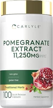 Carlyle Pomegranate Extract | 100 Capsules | Traditional Herb on Amazon.ae - Price Tracker