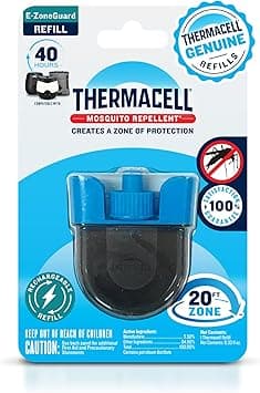 Thermacell Rechargeable Mosquito Repeller Refills; Advanced Repellent Formula Provides 20 Foot Protection Zone; Compatible with Thermacell E-Series & Radius Only; No DEET, Spray or Flame - Amazon.ae Price Tracker