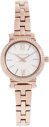 Michael Kors Womens Quartz Watch, Analog Display and Stainless Steel Strap MK3834 on Amazon.ae - Price Tracker