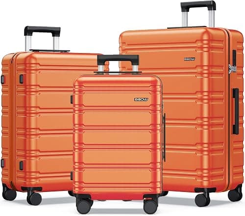 BEOW Hardshell Expandable Luggage Sets 3 Piece, 20/24/28 Inch Suitcase with TSA Lock & Spinner Wheels, Lightweight Durable Travel Luggage على Amazon.ae - متتبع الأسعار