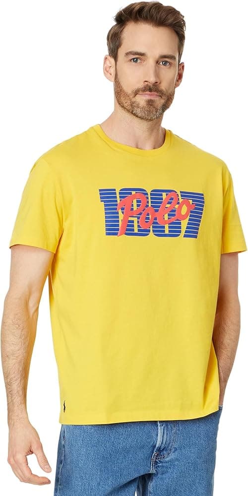 POLO RALPH LAUREN Men's Classic Fit Logo Jersey T-Shirt on Amazon.ae - Price Tracker