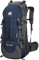 WoneNice 50L(45+5) Waterproof Hiking Backpack - Outdoor Sport Daypack with Rain Cover - Best Deal Finder