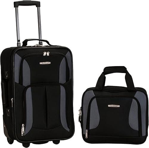Rockland Fashion Softside Luggage Set on Amazon.ae - Price Tracker