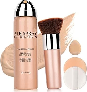 Air Brush Makeup Foundation,Flawless Airbrush Foundation for Older Women,Teenagers,Middle-aged and Mature Skin,Lightweight Moisturizing,Buildable Coverage for Smooth Radiant Skin (02 Beige) on Amazon.ae - Price Tracker