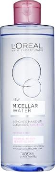 L'ORÉAL Paris Micellar Water Makeup Remover for Normal to Dry Skin 400 ml - Best Deal Finder