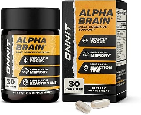 Onnit Alpha Nootropic Brain Booster Supplement (30ct) on Amazon.ae - Price Tracker