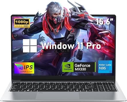 NAIKLULU Gaming Laptop,15.6 Inch Laptop Computer,MX330 Graphics Laptop,N95 4C/4T Processor(up to 3.4Ghz),16GB RAM 1TB SSD,15.6”FHD 1920 * 1080 Display,WiFi 5,BT5.0,Backlit Keyboard on Amazon.ae - Price Tracker