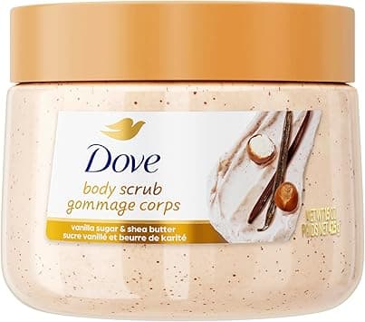 Dove Vanilla Sugar & Shea Butter Body Scrub Exfoliates and Deeply Nourishes for Smooth, Radiant Skin 15 oz on Amazon.ae - Price Tracker