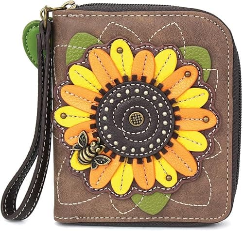 CHALA Zipper Wallet Wristlet 8 Credit Card Slots Durable Faux Leather on Amazon.ae - Price Tracker