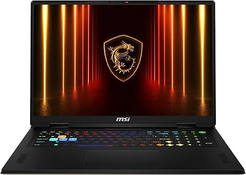 MSI Vector A18 HX 18” 240Hz QHD+ Gaming Laptop: AMD Ryzen 9-9955HX, NVIDIA Geforce RTX 5080, 32GB DDR5, 1TB NVMe SSD, Type C, Wi-Fi 7, Win 11 Home: Cosmo Gray A9WIG-065US on Amazon.ae - Price Tracker