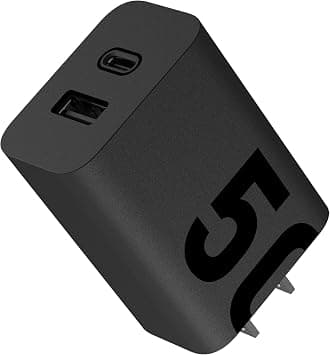 Motorola TurboPower Share 50W Charger- Dual Port USB-A and USB-C, Powerful USB-PD (Power Delivery) and QC3.0 outputs on Amazon.ae - Price Tracker