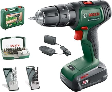Bosch Home and Garden Bosch UniversalImpact 18 Impact Drill, Black, Green, 9.1 x 30.2 x 22.9 cm - متتبع أسعار Amazon.sa
