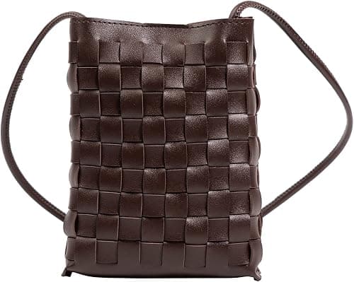 Woven Small Crossbody Bags Cell Phone Purse for Women Teen Girls Small Shoulder Phone Bag على Amazon.ae - متتبع الأسعار