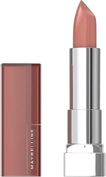 Maybelline Color Sensational Lipstick, Lip Makeup, Cream Finish, Hydrating Lipstick, Nearly There, Nude,1 Count | Cream Finish, Hydrating, Nude Pink Red Plum Lip Color, Lip Makeup - متتبع أسعار Amazon.sa