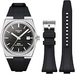 Bands for Moonswatch Watch,20mm Soft Silicone Strap Compatible with Omega x Swatch MoonSwatch Speedmaster Watch,Quick Release Magnetic Buckle Waterproof Replacement Strap for Swatch Omega Men Women - Best Deal Finder