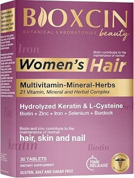 Bioxcin Women's Hair 30 Tablet على Amazon.ae - متتبع الأسعار