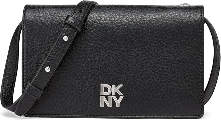 DKNY محفظة ايتا ثنائية الطي برباط للنساء - دليلك لأفضل العروض