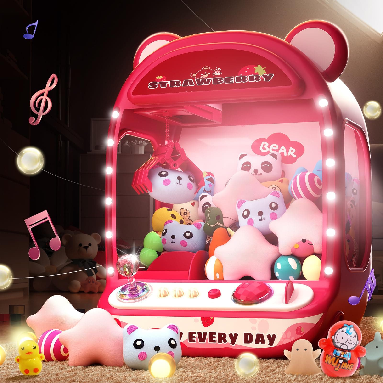 Claw Machines for Kids,Unicorns Toys for Girls Age 6+,Games Mini Vending Machine with Squishy Fidget Toys,Candy Machine Candy Dispenser,Claw Game,Thanksgiving Gifts on Amazon.ae - Price Tracker