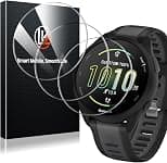 LK 3 Pack Screen Protector for Garmin Forerunner 165/165 Music, High Definition, Anti Scratch, Bubble Free 9H Tempered Glass Screen Protector - دليلك لأفضل العروض