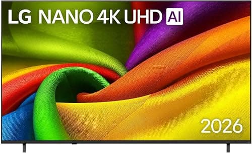 LG 55NU850B6LA 55 inch 4k UHD LED α7 AI Processor 4K Gen9 4K Super Upscaling HDR10 / HLG Game Dashboard AI Sound Pro (Virtual 9.1.2 Up-mix) AI Magic Remote webOS26 Gaming Mode [2026] on Amazon - Best Deal Finder