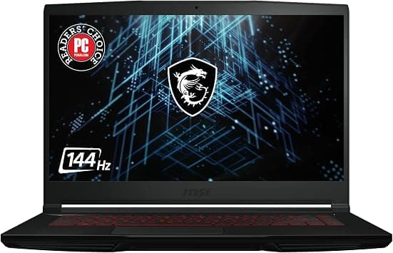 MSI GV63 15.6" 144Hz Gaming Laptop Intel Core i5-11400H GTX1650 8GB 512GB NVMe SSD Win11 - Black (11SC-825) على Amazon.ae - متتبع الأسعار