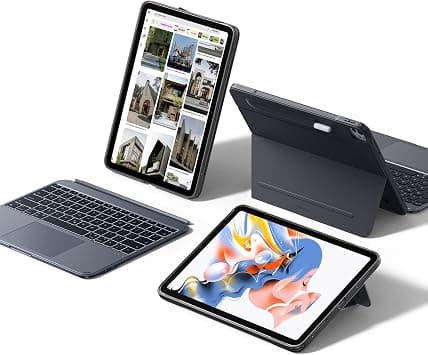 ESR for iPad Pro 13" (M5/M4, 2025/2024) Case with Keyboard, Magnetic Detachable Keyboard, Portrait/Landscape Modes, Large Click-Anywhere Trackpad, Backlit Keys, Shift Series, Dark Gray | For iPad Pro 13" 2025/2024, Magnetic Detachable Keyboard Case, Click-Anywhere Trackpad, Backlit Keys, Shift Series, Dark Gray on Amazon.ae - Price Tracker
