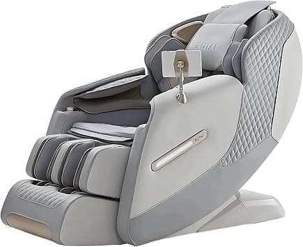ROTAI 10-Year Warranty Royal Omega 4D Massage Chair – Full Body, Zero Gravity Recliner with Airbag & Percussion Massage | Grey on Amazon.ae - Price Tracker